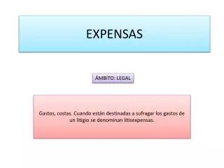 expensas