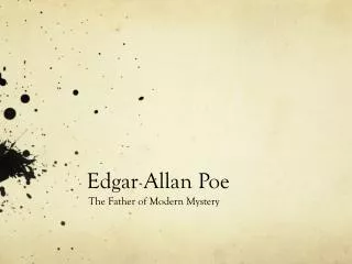 Edgar Allan Poe