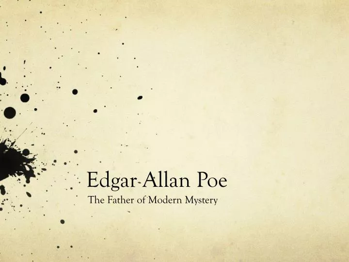 edgar allan poe