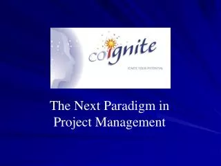 The Next Paradigm in Project Management