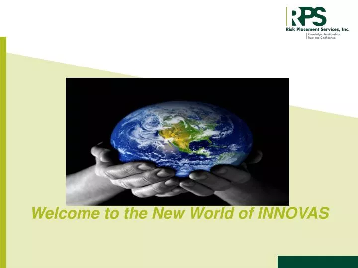 welcome to the new world of innovas