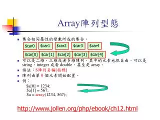 array