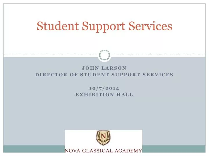 student support services