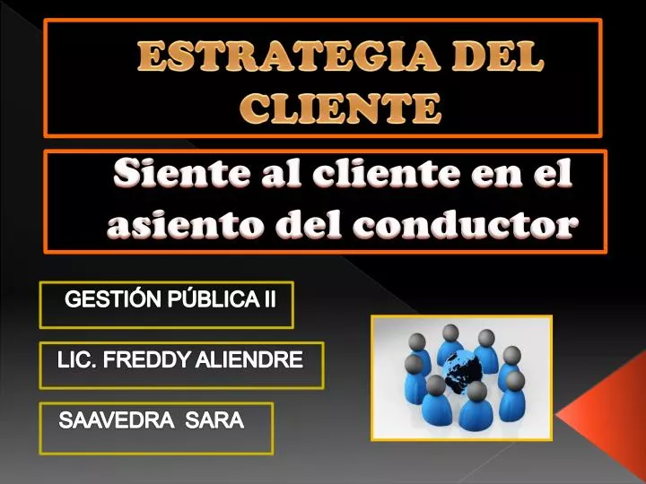 estrategia del cliente