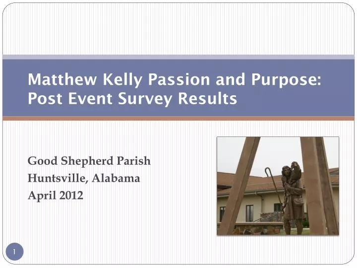 matthew kelly passion and purpose post event survey results