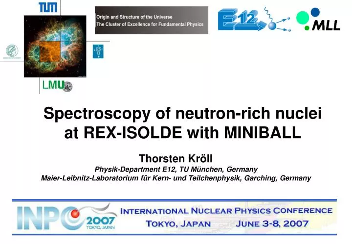 spectroscopy of neutron rich nuclei at rex isolde with miniball