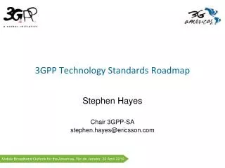 3GPP Technology Standards Roadmap