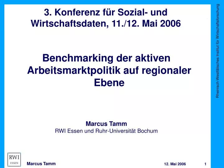 3 konferenz f r sozial und wirtschaftsdaten 11 12 mai 2006