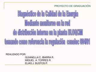 proyecto de graduaci n