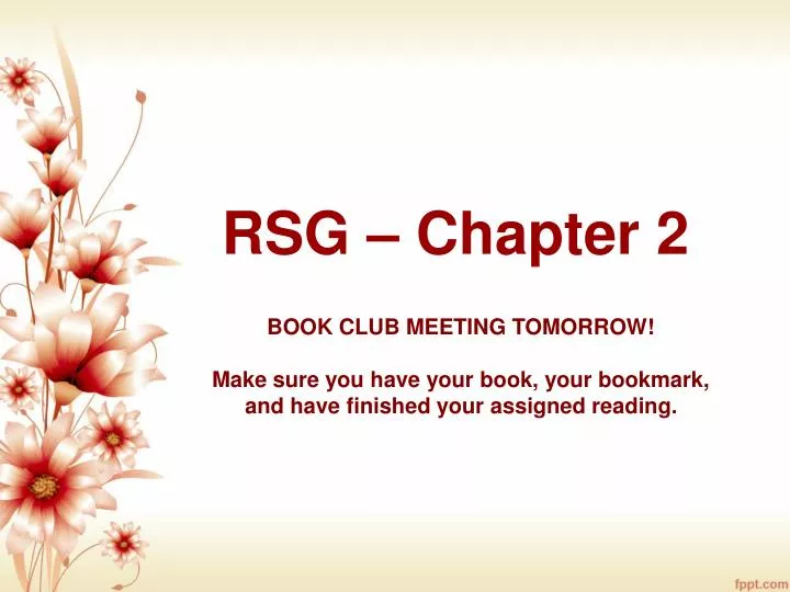 rsg chapter 2
