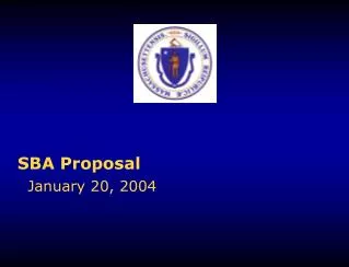 SBA Proposal