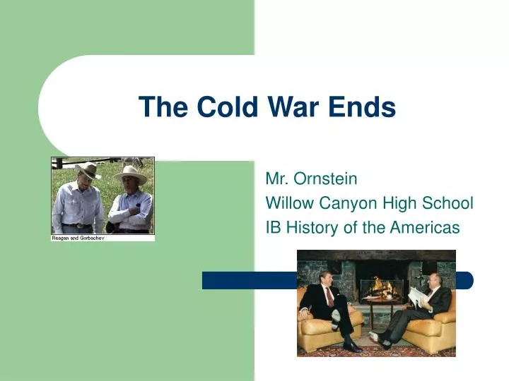 the cold war ends