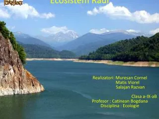 ecosistem raul