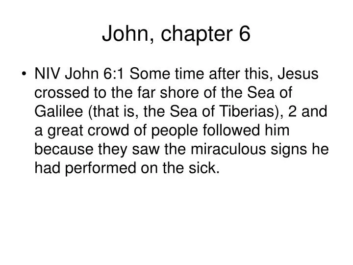 niv john chapter 14 1 4