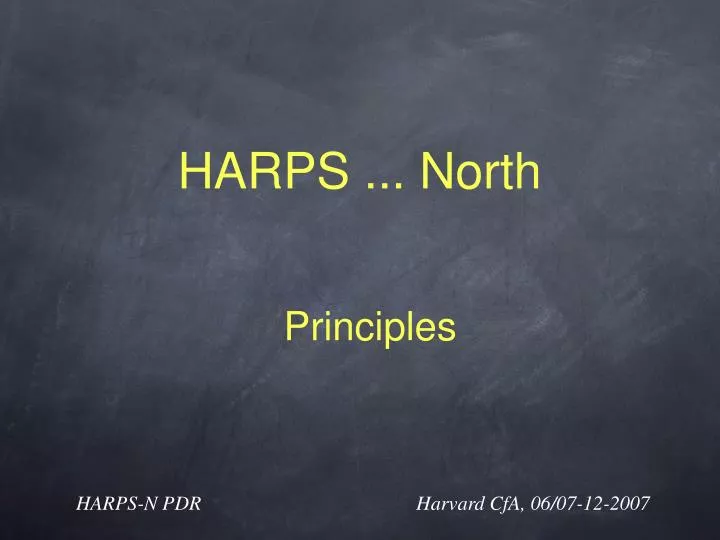 harps north