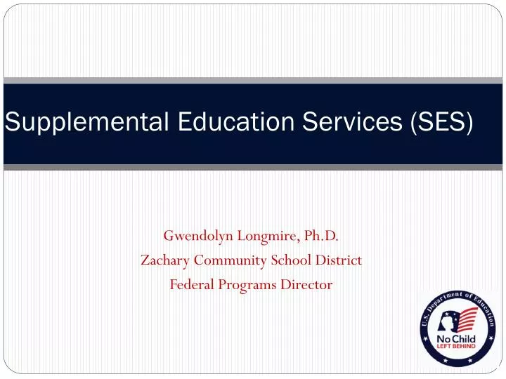 supplemental education services ses