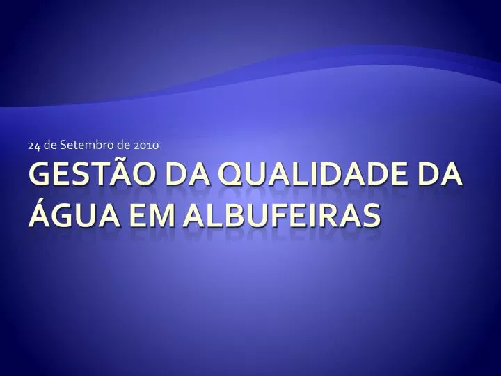 24 de setembro de 2010