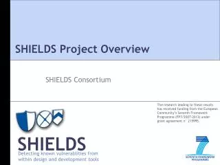 SHIELDS Project Overview