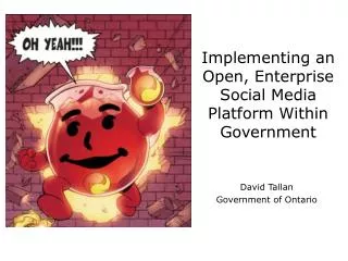 Implementing an Open, Enterprise Social Media Platform Within Government