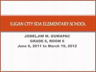 ILIGAN CITY SDA ELEMENTARY SCHOOL