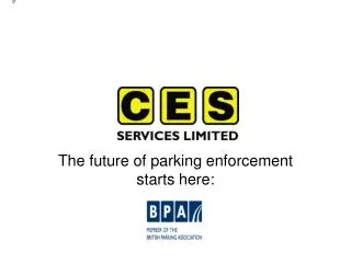 The future of parking enforcement starts here: