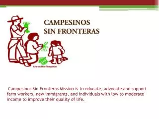 2013 Dia Del Campesino Health and Information Fair