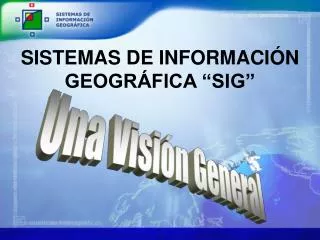 sistemas de informaci n geogr fica sig