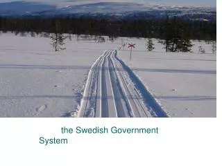 the Swedish Government System