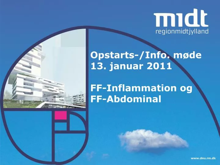 opstarts info m de 13 januar 2011 ff inflammation og ff abdominal