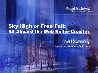 Sky High or Free Fall: All Aboard the Web Roller-Coaster