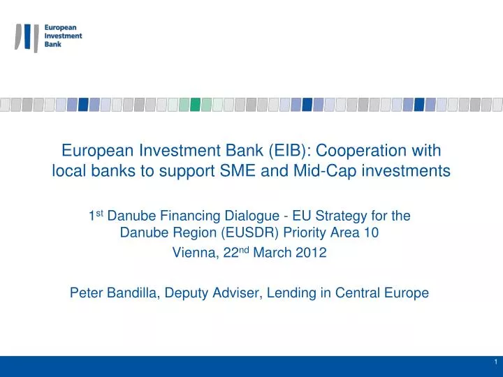 european investment bank eib cooperation with local banks to support sme and mid cap investments