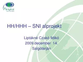hh hhh sni alprojekt