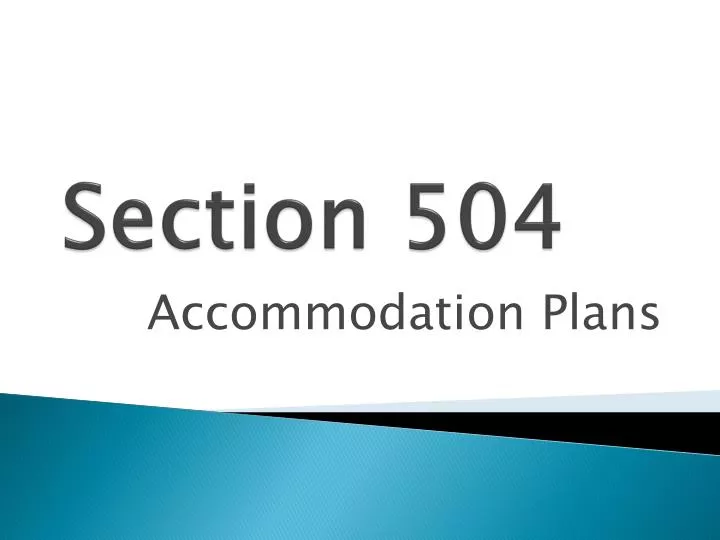 section 504