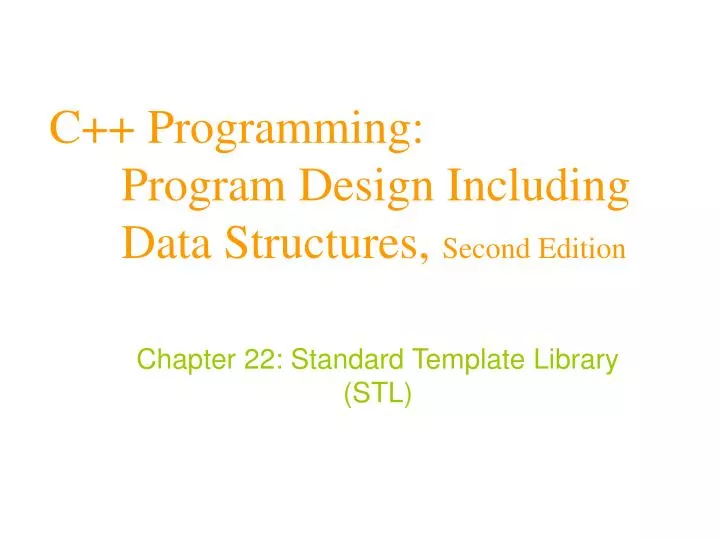 c programming program design including data structures second edition