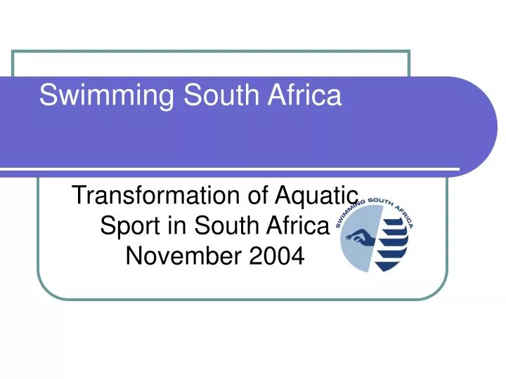 swimming south africa