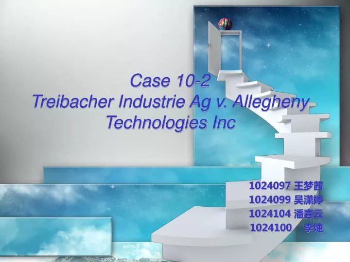 case 10 2 treibacher industrie ag v allegheny technologies inc