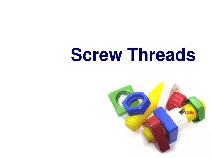 screw threads