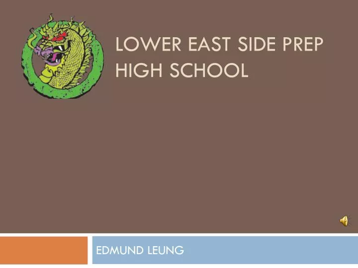 lower east side prep high school