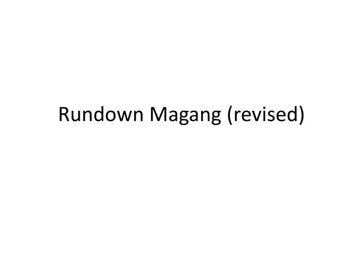 rundown magang revised