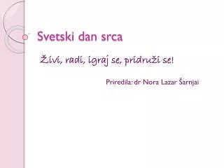 svetski dan srca