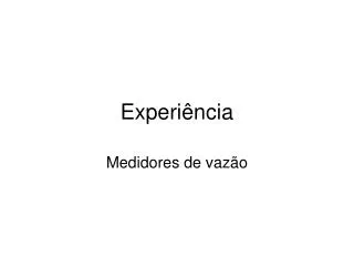 experi ncia