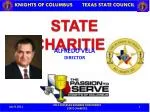 Knights of Columbus Texas State Council: Charitable Initiatives and Fundraising Strategies - slide 1