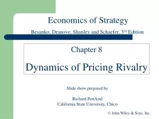 Economics of Strategy