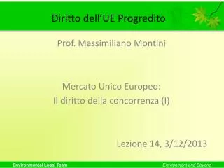 diritto dell ue progredito