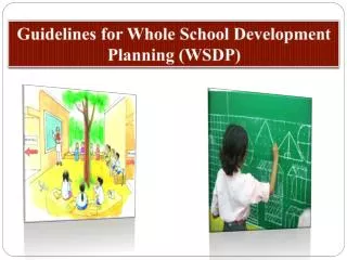 Guidelines for Whole School Development Planning (WSDP)