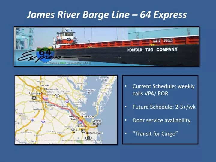 james river barge line 64 express