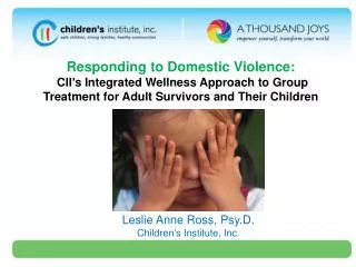 Responding to Domestic Violence: