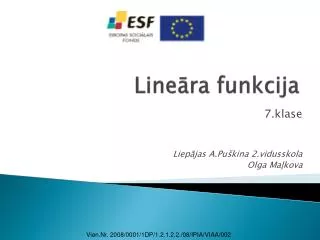 line ra funkcija