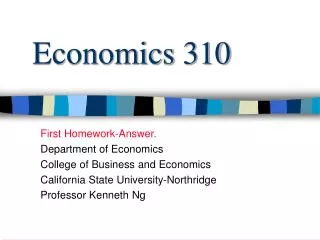 Economics 310