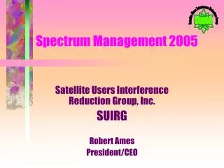 Spectrum Management 2005
